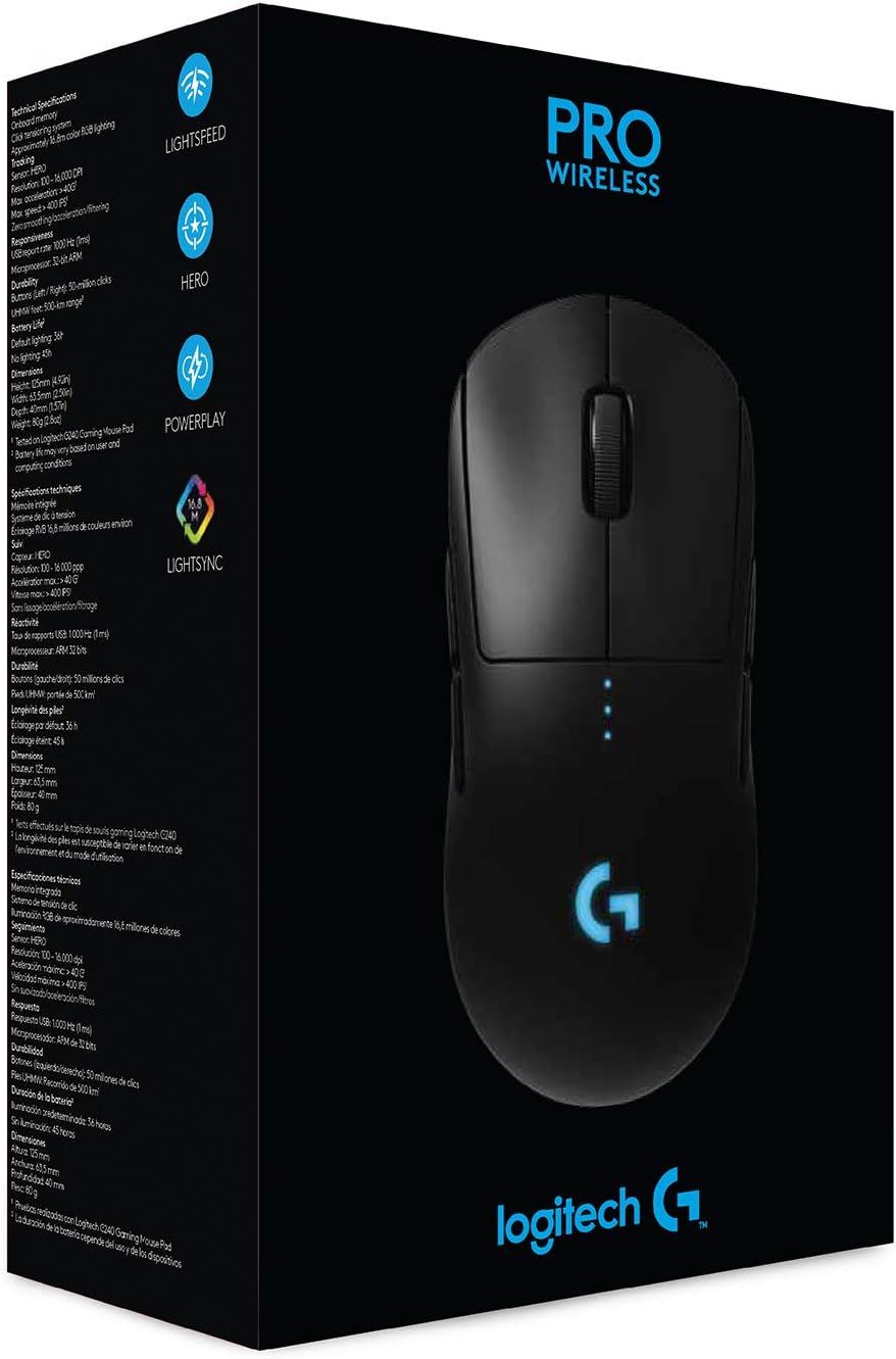 Logitech G PRO Wireless Best Gaming Mouse 2023
